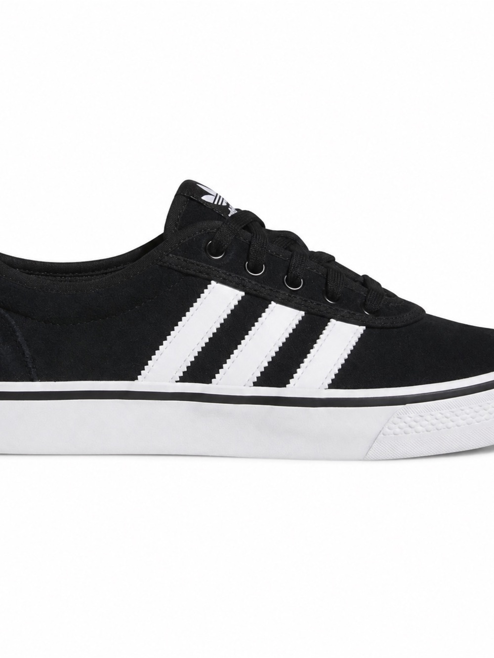 Adidas Adi-Ease Men's Black White Canvas Skate Shoes HQ6432 US 8.5 New Box